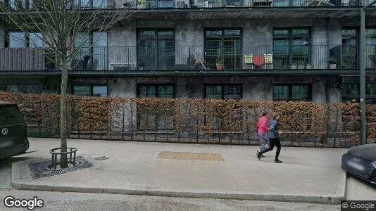Lägenheter till salu i Hammarbyhamnen - Bild från Google Street View