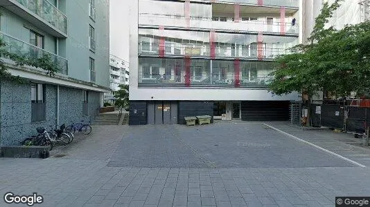 Lägenheter till salu i Hammarbyhamnen - Bild från Google Street View