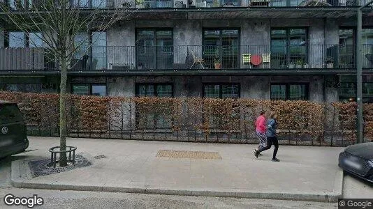 Lägenheter till salu i Hammarbyhamnen - Bild från Google Street View