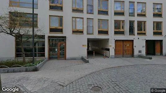 Lägenheter till salu i Hammarbyhamnen - Bild från Google Street View