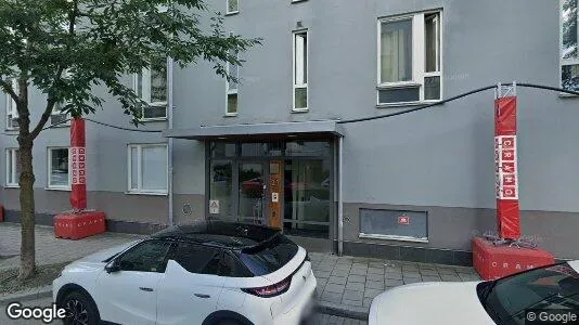 Lägenheter till salu i Hammarbyhamnen - Bild från Google Street View