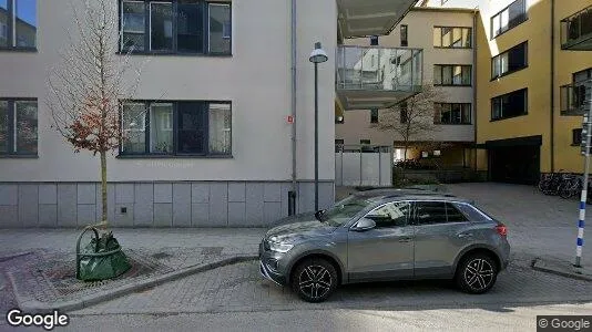 Bostadsrätter till salu i Hammarbyhamnen - Bild från Google Street View