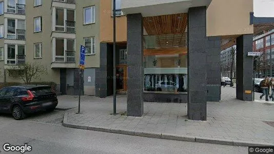 Lägenheter till salu i Hammarbyhamnen - Bild från Google Street View
