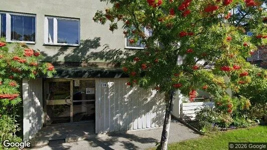 Lägenheter att hyra i Huddinge - Bild från Google Street View