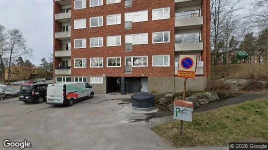 Lägenheter att hyra i Huddinge - Bild från Google Street View