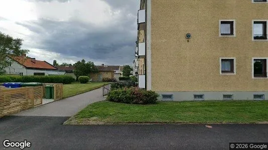 Bostadsrätter till salu i Hjo - Bild från Google Street View