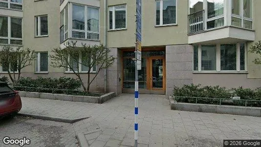 Lägenheter till salu i Hammarbyhamnen - Bild från Google Street View