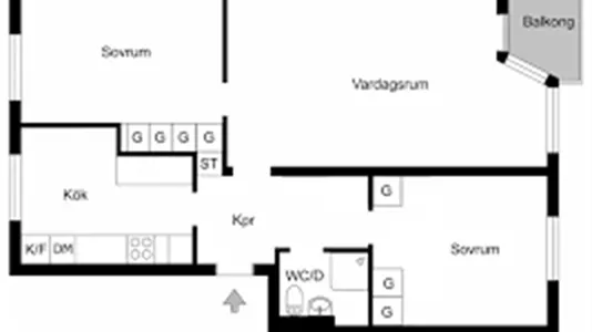Lägenheter i Rosengård - foto 1