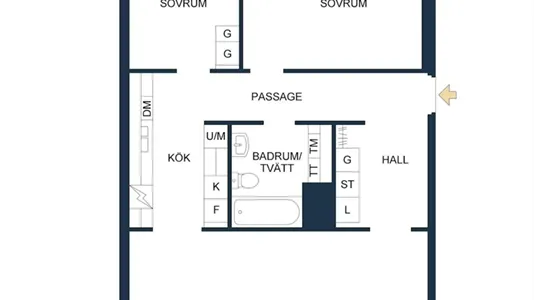 Lägenheter i Lundby - foto 1