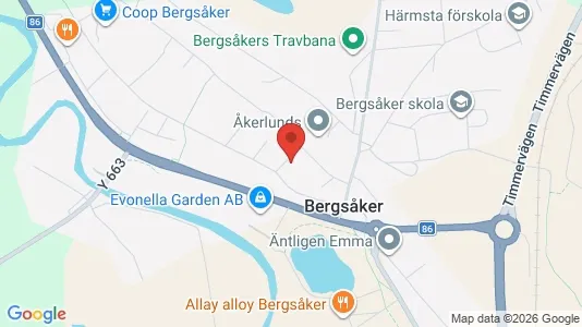 Lägenheter att hyra i Sundsvall - kort over placeringen