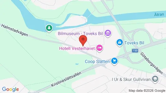 Lägenheter att hyra i Falkenberg - kort over placeringen