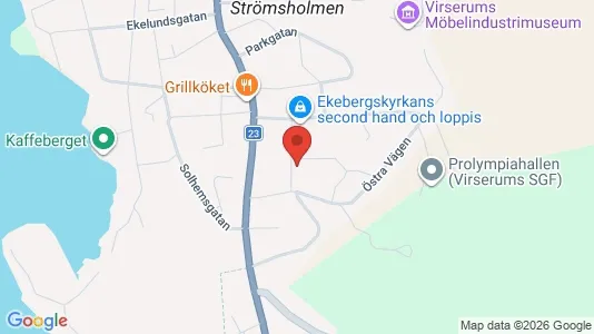 Lägenheter att hyra i Hultsfred - Bild från Google Street View