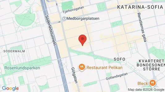 Lägenheter att hyra i Östermalm - kort over placeringen