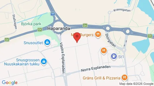 Lägenheter att hyra i Haparanda - Bild från Google Street View