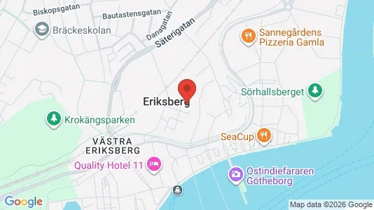 Lägenheter till salu i Lundby - kort over placeringen