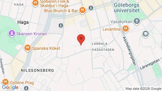 Lägenheter till salu i Göteborg Centrum - kort over placeringen