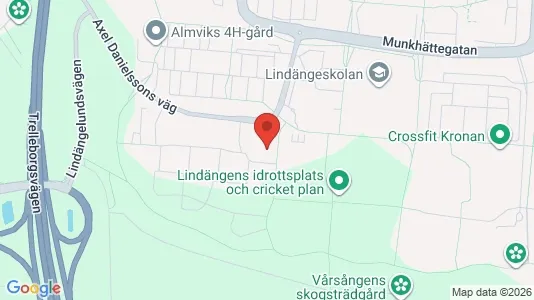 Lägenheter till salu i Malmö Centrum - kort over placeringen