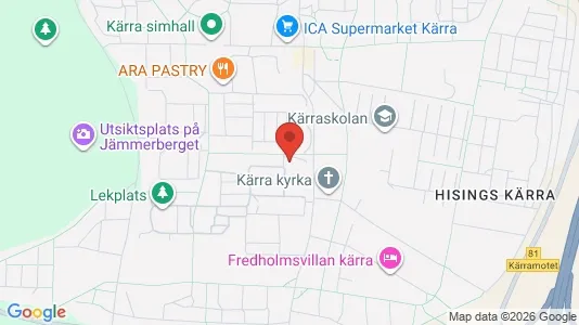 Lägenheter till salu i Göteborg Centrum - kort over placeringen