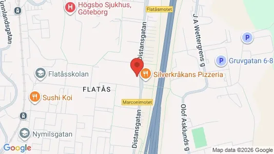 Lägenheter till salu i Askim-Frölunda-Högsbo - kort over placeringen