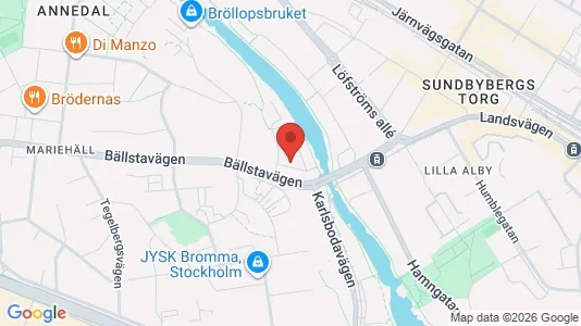 Lägenheter till salu i Västerort - kort over placeringen