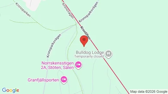 Lägenheter till salu i Malung-Sälen - kort over placeringen