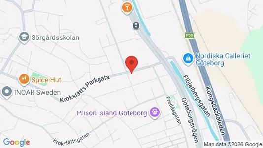 Lägenheter till salu i Mölndal - kort over placeringen