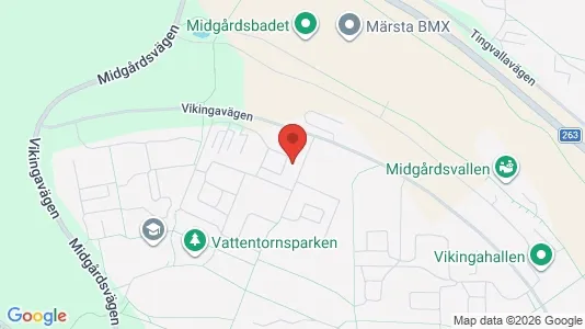 Lägenheter till salu i Sigtuna - kort over placeringen