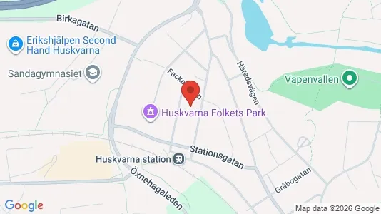 Lägenheter till salu i Jönköping - kort over placeringen
