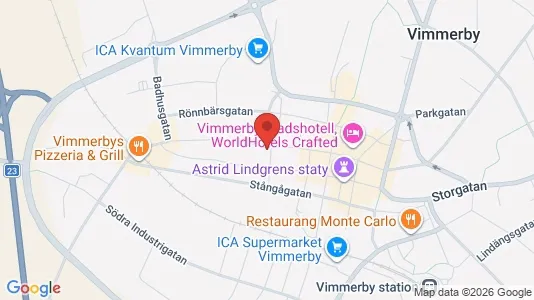 Lägenheter att hyra i Vimmerby - Bild från Google Street View