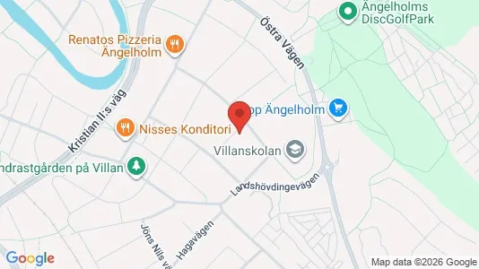 Lägenheter att hyra i Ängelholm - Bild från Google Street View