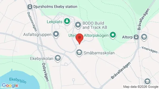 Lägenheter att hyra i Danderyd - kort over placeringen