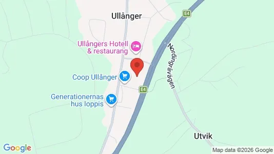 Lägenheter att hyra i Kramfors - kort over placeringen
