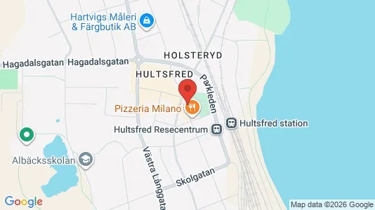 Lägenheter att hyra i Hultsfred - Bild från Google Street View