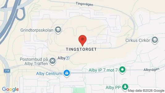 Lägenheter till salu i Botkyrka - kort over placeringen