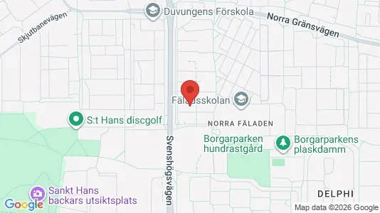 Lägenheter till salu i Lund - kort over placeringen