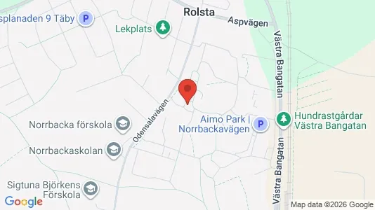 Lägenheter till salu i Sigtuna - kort over placeringen