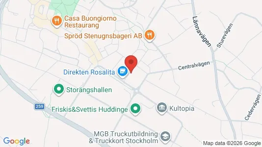 Lägenheter till salu i Huddinge - Bild från Google Street View
