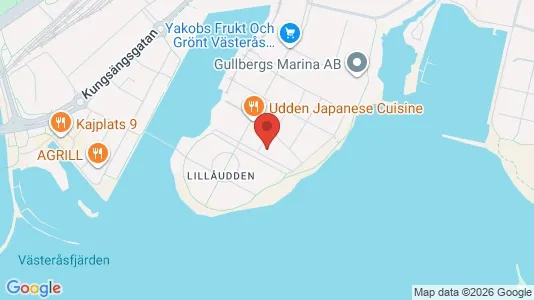 Lägenheter till salu i Västerås - kort over placeringen