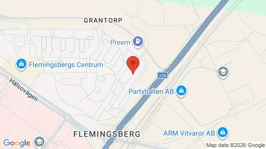Lägenheter till salu i Huddinge - kort over placeringen