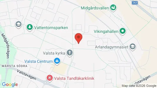 Lägenheter till salu i Sigtuna - kort over placeringen