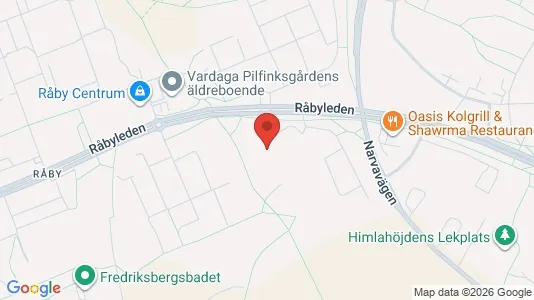 Lägenheter till salu i Västerås - kort over placeringen