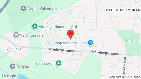 Lägenheter till salu i Lund - kort over placeringen