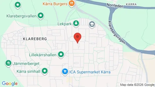 Lägenheter till salu i Göteborg Centrum - kort over placeringen