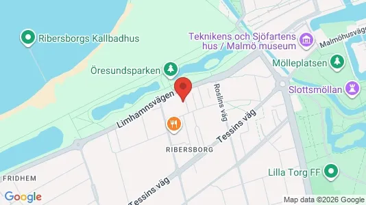Lägenheter till salu i Malmö Centrum - kort over placeringen