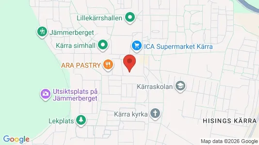 Lägenheter till salu i Göteborg Centrum - kort over placeringen