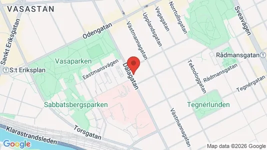 Lägenheter till salu i Stockholm Innerstad - kort over placeringen