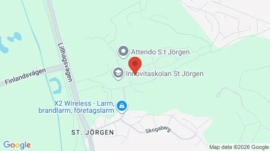 Lägenheter till salu i Norra hisingen - kort over placeringen