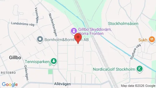 Lägenheter till salu i Sollentuna - kort over placeringen
