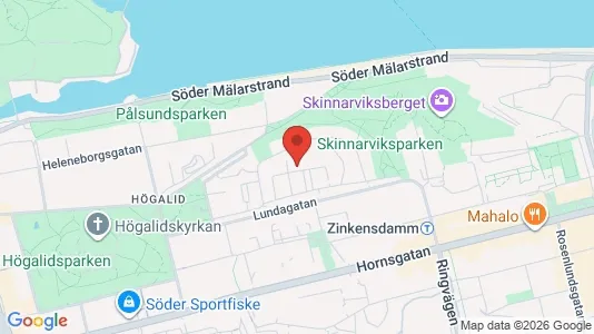 Lägenheter till salu i Södermalm - kort over placeringen
