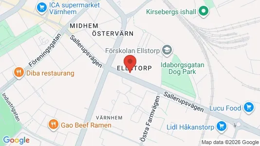 Lägenheter till salu i Malmö Centrum - kort over placeringen
